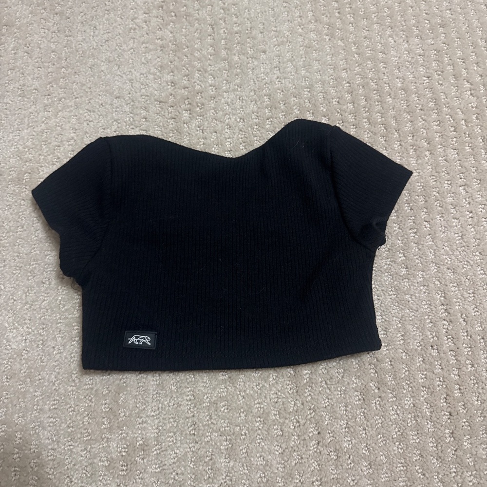 Tiger Friday Ribbed Top - Picture 2 of 2